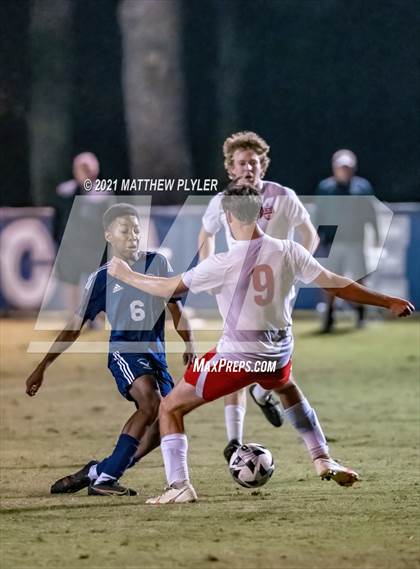 Thumbnail 2 in Statesville Christian vs Fayetteville Academy (NCISAA 2A - Quarterfinal) photogallery.