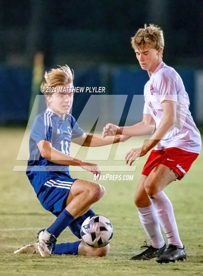 Thumbnail 3 in Statesville Christian vs Fayetteville Academy (NCISAA 2A - Quarterfinal) photogallery.