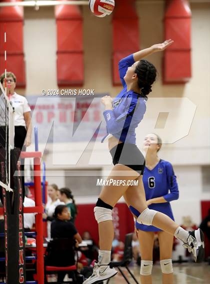 Thumbnail 2 in Fountain Hills vs Florence (The Florence VB Invitational) photogallery.