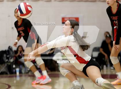 Thumbnail 2 in Fountain Hills vs Florence (The Florence VB Invitational) photogallery.