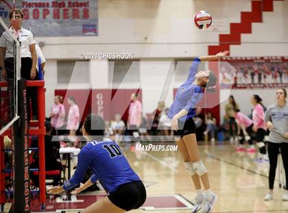 Thumbnail 2 in Fountain Hills vs Florence (The Florence VB Invitational) photogallery.