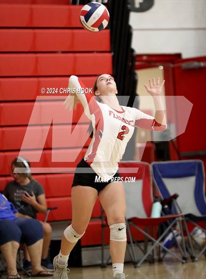 Thumbnail 1 in Fountain Hills vs Florence (The Florence VB Invitational) photogallery.
