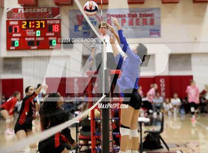 Thumbnail 1 in Fountain Hills vs Florence (The Florence VB Invitational) photogallery.