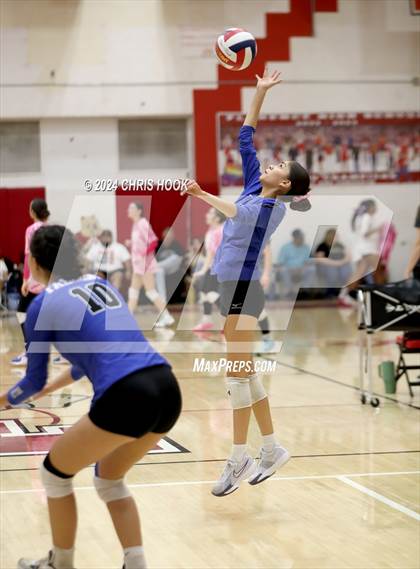 Thumbnail 3 in Fountain Hills vs Florence (The Florence VB Invitational) photogallery.
