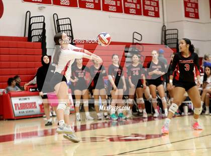 Thumbnail 2 in Fountain Hills vs Florence (The Florence VB Invitational) photogallery.