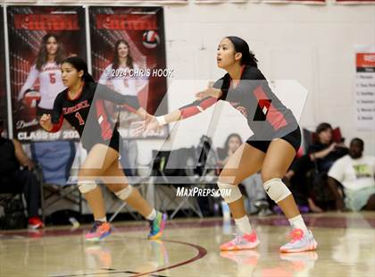 Thumbnail 1 in Fountain Hills vs Florence (The Florence VB Invitational) photogallery.