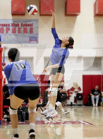 Thumbnail 1 in Fountain Hills vs Florence (The Florence VB Invitational) photogallery.