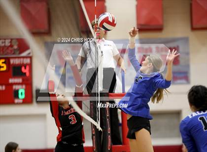 Thumbnail 3 in Fountain Hills vs Florence (The Florence VB Invitational) photogallery.