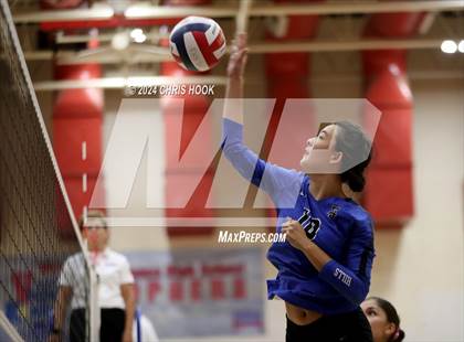 Thumbnail 2 in Fountain Hills vs Florence (The Florence VB Invitational) photogallery.