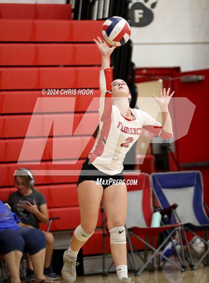 Thumbnail 2 in Fountain Hills vs Florence (The Florence VB Invitational) photogallery.