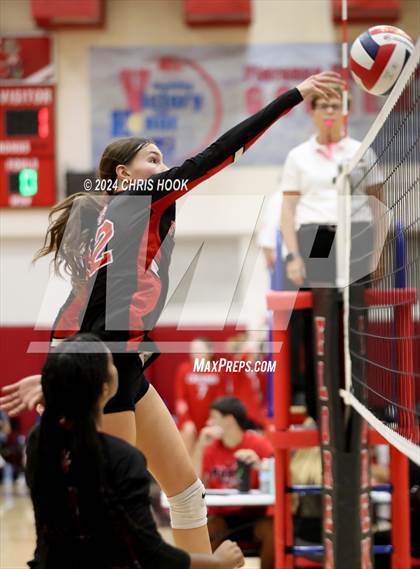 Thumbnail 1 in Fountain Hills vs Florence (The Florence VB Invitational) photogallery.