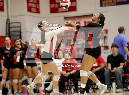 Thumbnail 3 in Fountain Hills vs Florence (The Florence VB Invitational) photogallery.