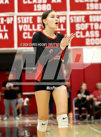 Thumbnail 2 in Fountain Hills vs Florence (The Florence VB Invitational) photogallery.