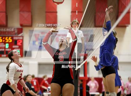 Thumbnail 1 in Fountain Hills vs Florence (The Florence VB Invitational) photogallery.