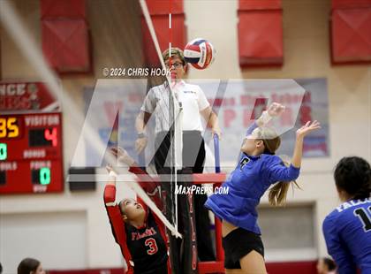 Thumbnail 1 in Fountain Hills vs Florence (The Florence VB Invitational) photogallery.