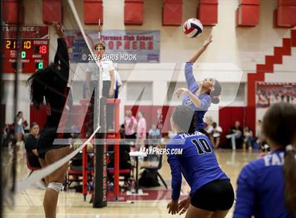 Thumbnail 3 in Fountain Hills vs Florence (The Florence VB Invitational) photogallery.