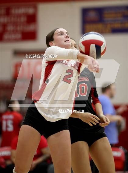 Thumbnail 2 in Fountain Hills vs Florence (The Florence VB Invitational) photogallery.