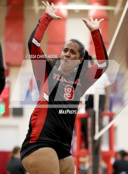 Thumbnail 2 in Fountain Hills vs Florence (The Florence VB Invitational) photogallery.