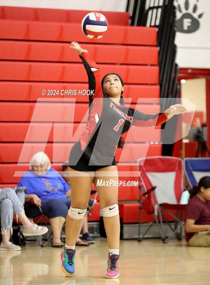 Thumbnail 3 in Fountain Hills vs Florence (The Florence VB Invitational) photogallery.