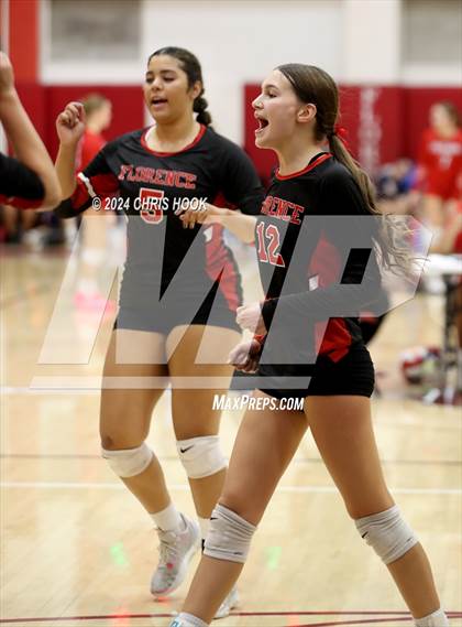 Thumbnail 2 in Fountain Hills vs Florence (The Florence VB Invitational) photogallery.
