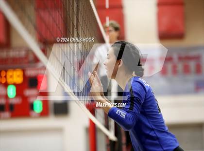 Thumbnail 2 in Fountain Hills vs Florence (The Florence VB Invitational) photogallery.
