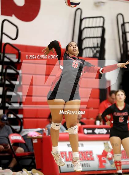 Thumbnail 2 in Fountain Hills vs Florence (The Florence VB Invitational) photogallery.