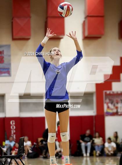 Thumbnail 3 in Fountain Hills vs Florence (The Florence VB Invitational) photogallery.