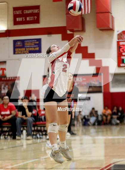 Thumbnail 3 in Fountain Hills vs Florence (The Florence VB Invitational) photogallery.