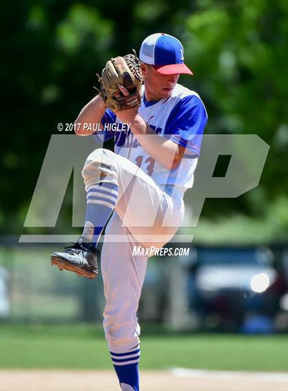 Thumbnail 3 in Loyalton vs. American Christian Academy (CIF NS D6 Final) photogallery.