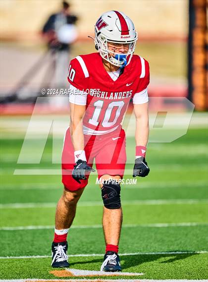 Thumbnail 3 in The Woodlands vs. Duncanville (UIL 6A D1 Football Regional) photogallery.
