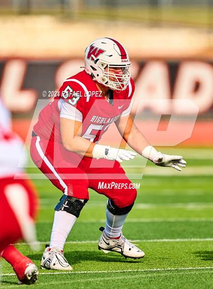 Thumbnail 2 in The Woodlands vs. Duncanville (UIL 6A D1 Football Regional) photogallery.