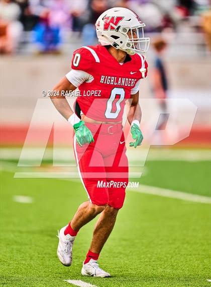 Thumbnail 2 in The Woodlands vs. Duncanville (UIL 6A D1 Football Regional) photogallery.