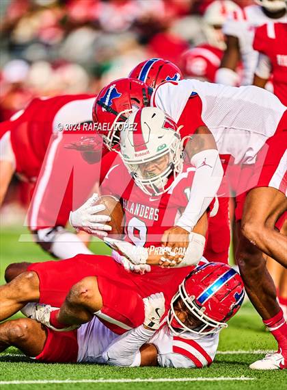 Thumbnail 1 in The Woodlands vs. Duncanville (UIL 6A D1 Football Regional) photogallery.