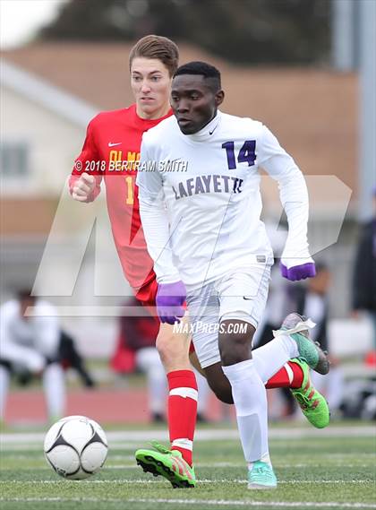 Thumbnail 1 in Lafayette vs. Olmsted (Section 6 Class B Semifinal) photogallery.