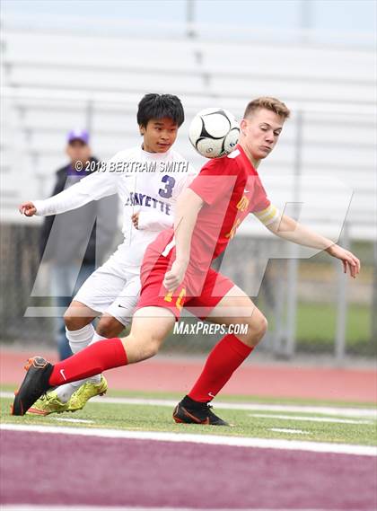 Thumbnail 2 in Lafayette vs. Olmsted (Section 6 Class B Semifinal) photogallery.