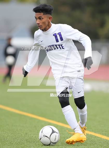 Thumbnail 2 in Lafayette vs. Olmsted (Section 6 Class B Semifinal) photogallery.