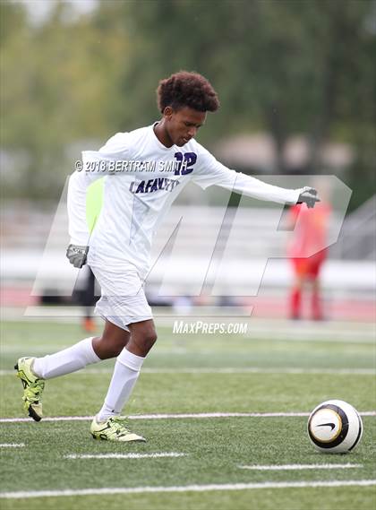 Thumbnail 2 in Lafayette vs. Olmsted (Section 6 Class B Semifinal) photogallery.