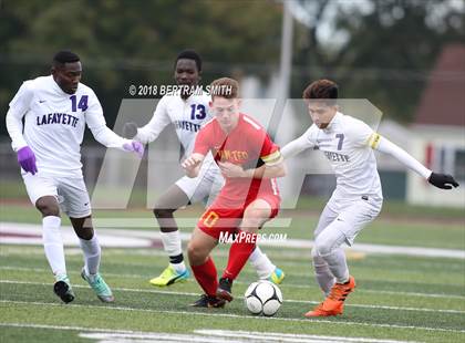 Thumbnail 3 in Lafayette vs. Olmsted (Section 6 Class B Semifinal) photogallery.