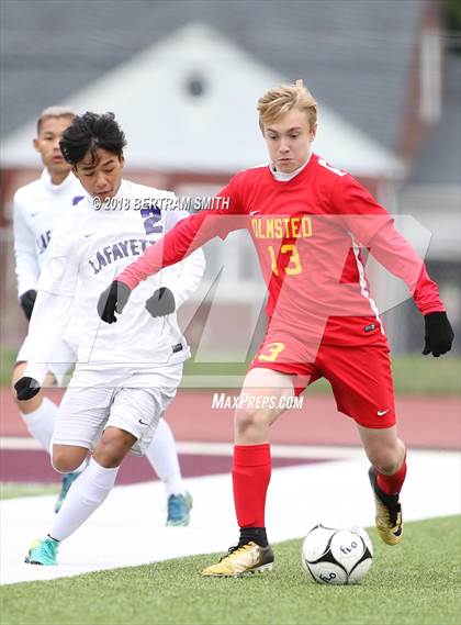 Thumbnail 3 in Lafayette vs. Olmsted (Section 6 Class B Semifinal) photogallery.