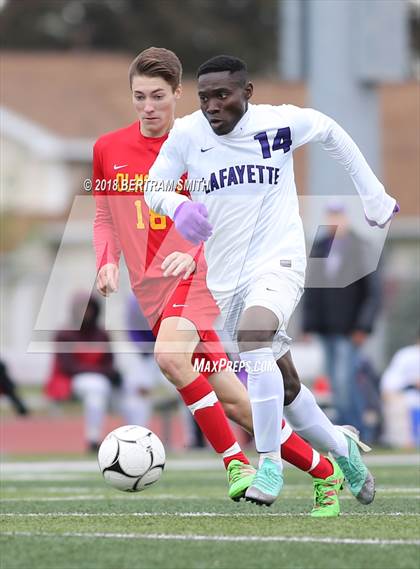 Thumbnail 3 in Lafayette vs. Olmsted (Section 6 Class B Semifinal) photogallery.