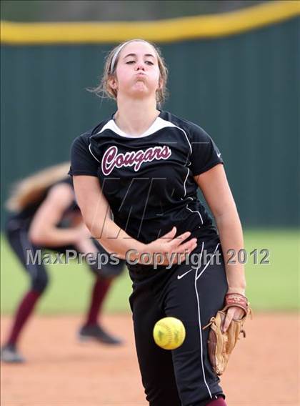 Thumbnail 1 in Spring vs Cinco Ranch (The Woodlands Lady Highlander Tournament) photogallery.