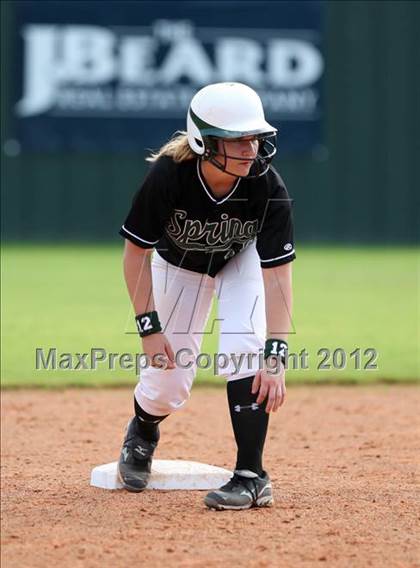 Thumbnail 3 in Spring vs Cinco Ranch (The Woodlands Lady Highlander Tournament) photogallery.