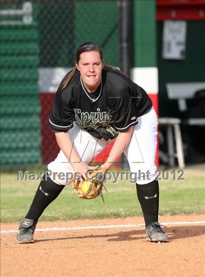 Thumbnail 1 in Spring vs Cinco Ranch (The Woodlands Lady Highlander Tournament) photogallery.