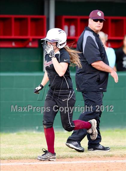 Thumbnail 3 in Spring vs Cinco Ranch (The Woodlands Lady Highlander Tournament) photogallery.
