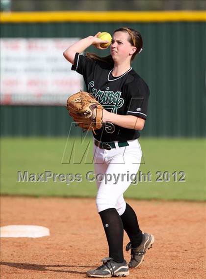 Thumbnail 1 in Spring vs Cinco Ranch (The Woodlands Lady Highlander Tournament) photogallery.