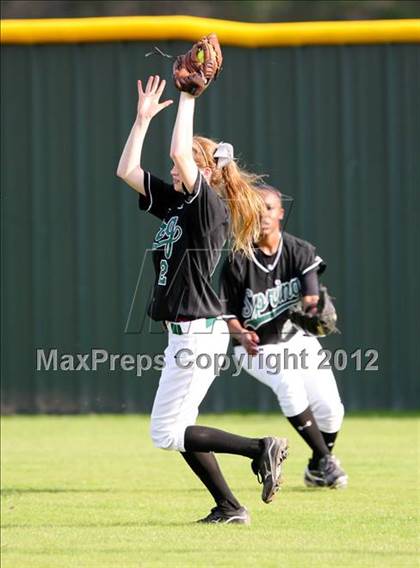 Thumbnail 3 in Spring vs Cinco Ranch (The Woodlands Lady Highlander Tournament) photogallery.