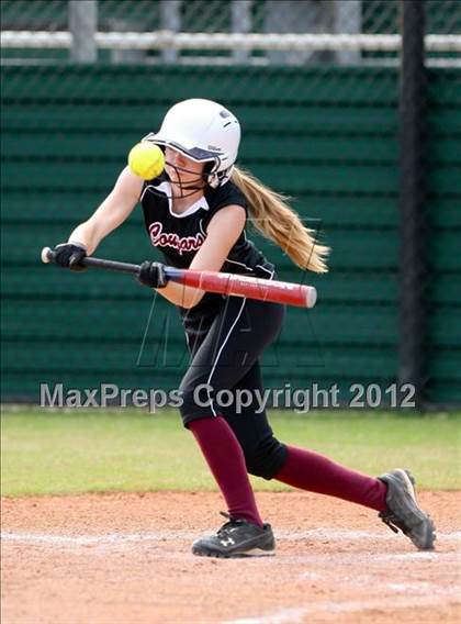 Thumbnail 2 in Spring vs Cinco Ranch (The Woodlands Lady Highlander Tournament) photogallery.