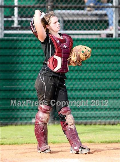 Thumbnail 2 in Spring vs Cinco Ranch (The Woodlands Lady Highlander Tournament) photogallery.