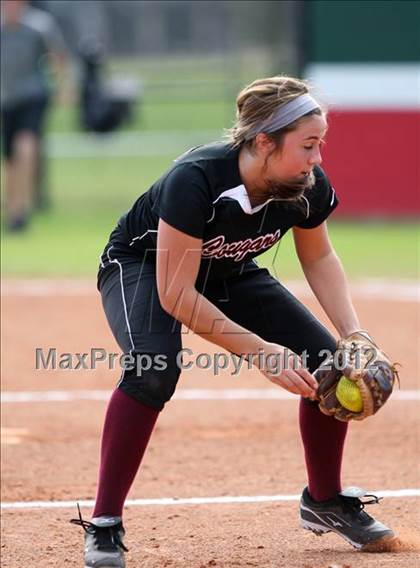 Thumbnail 2 in Spring vs Cinco Ranch (The Woodlands Lady Highlander Tournament) photogallery.