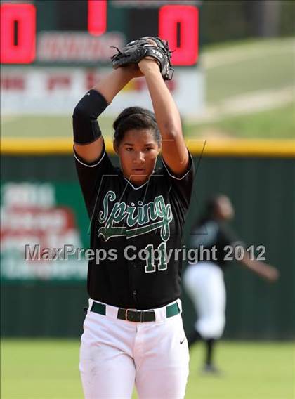 Thumbnail 1 in Spring vs Cinco Ranch (The Woodlands Lady Highlander Tournament) photogallery.